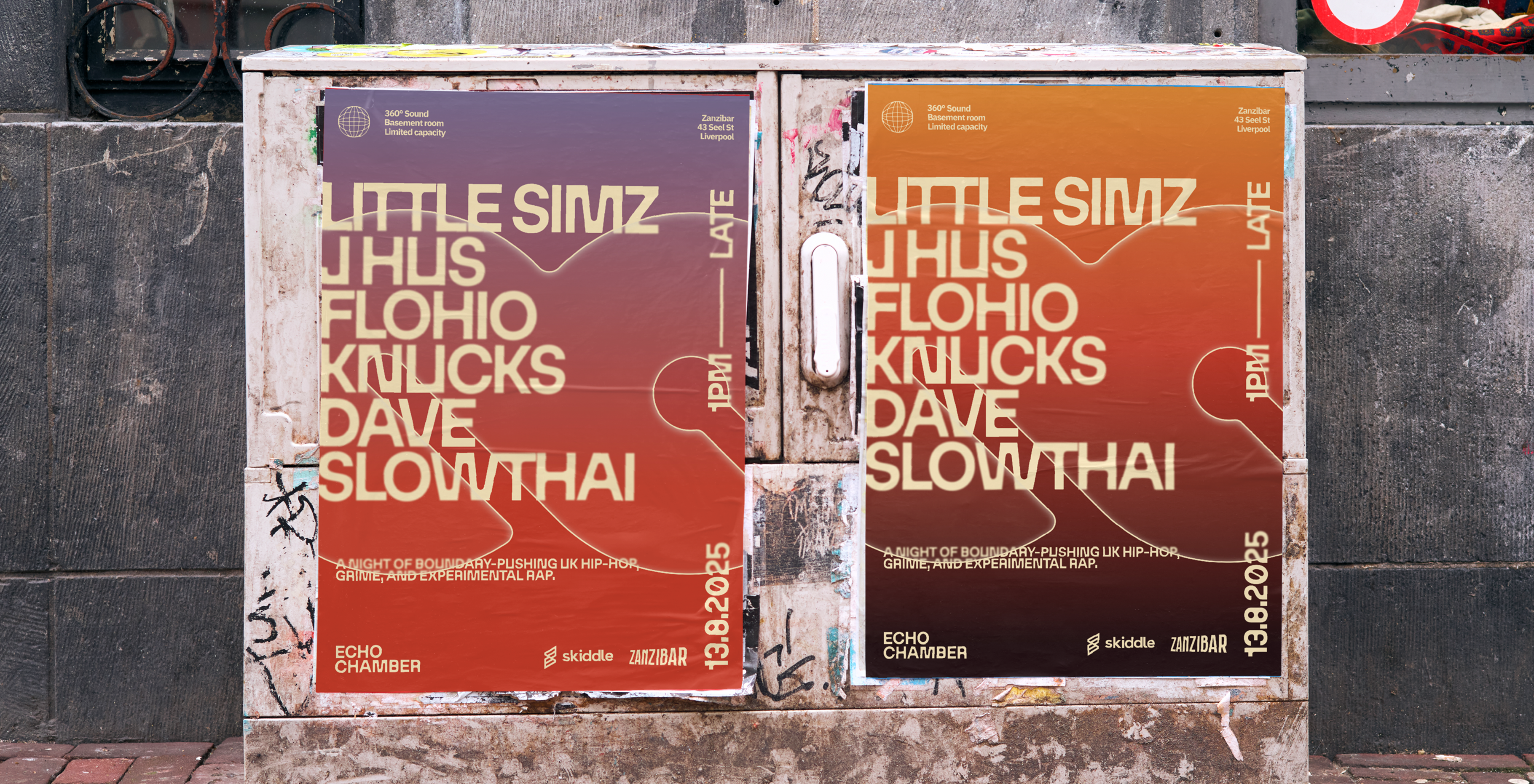 New Era for Music bus shelter poster featuring Kanine